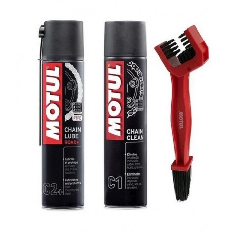 Sada na řetěz Motul Road + Chain clean + kartáč